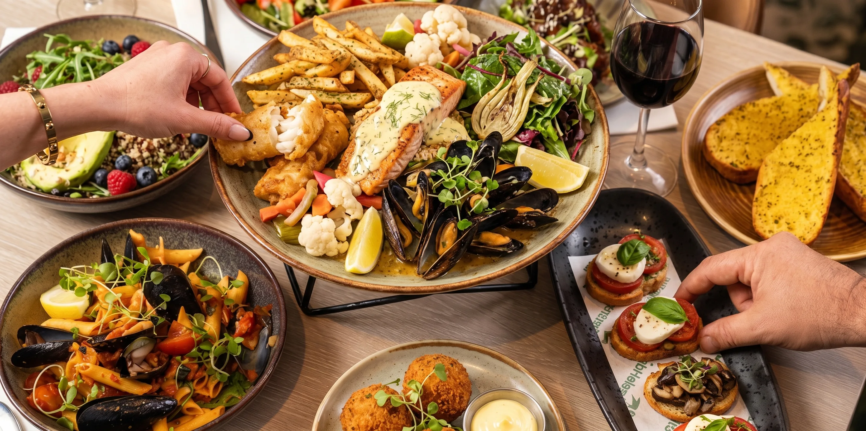 Blu Bistro dining